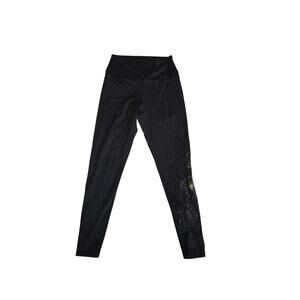 Soul cycle black workout leggings, size small